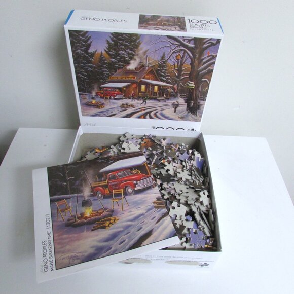 Buffalo Games Puzzles - Set of 4 Winter themed, 1000 pieces - Picture 13 of 16